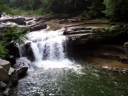 Bristol Falls swimming hole, Addison County Vermont